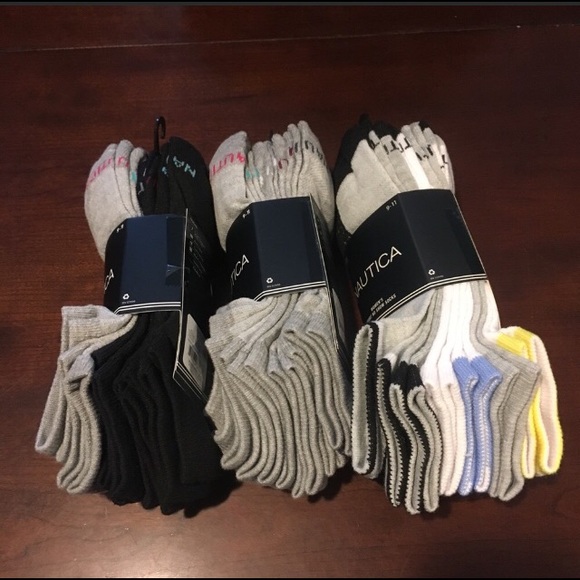 Nautica Accessories - 18 Pairs Nautica Sport No Show Socks